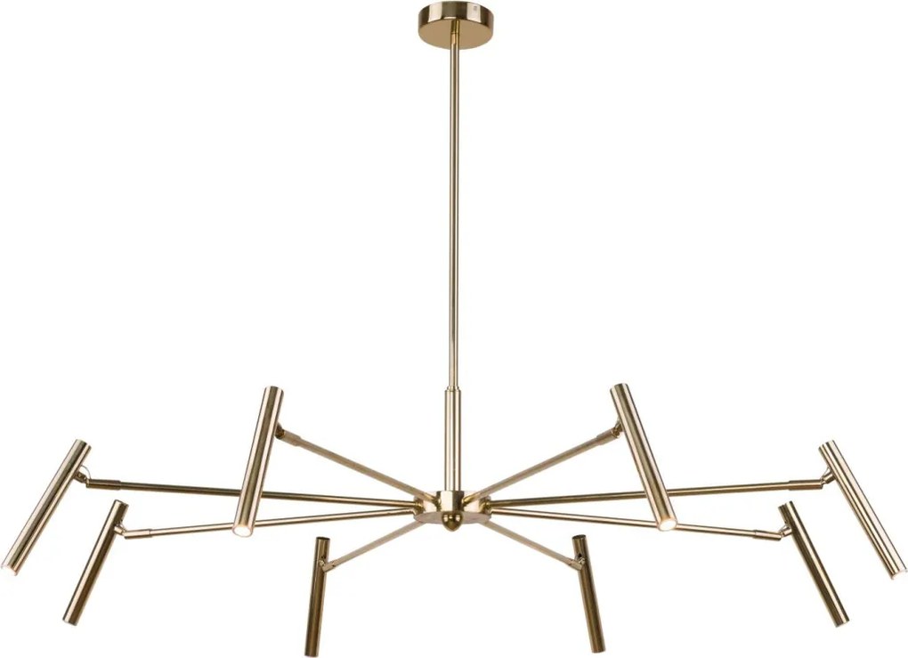 ANTIGO 8394 LIVO Modern Led Függesztett Lámpa Fényes Sárgaréz G9 IP20