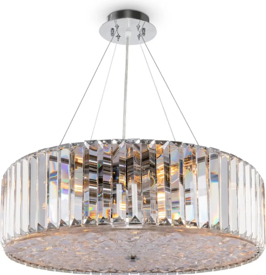 MAYTONI MOD080CL-08CH RECINTO Modern Led Függesztett Lámpa Króm E27 IP20