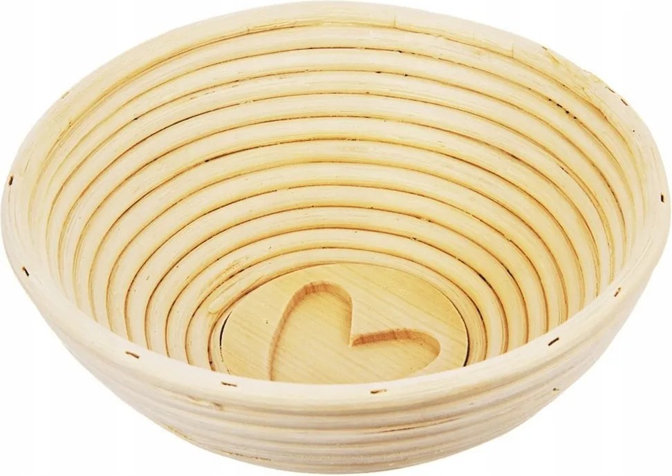 Rattan Kosár Kelesztéshez, Kenyér és Tészta Formázásához, 1,2 kg-os Cipókhoz
