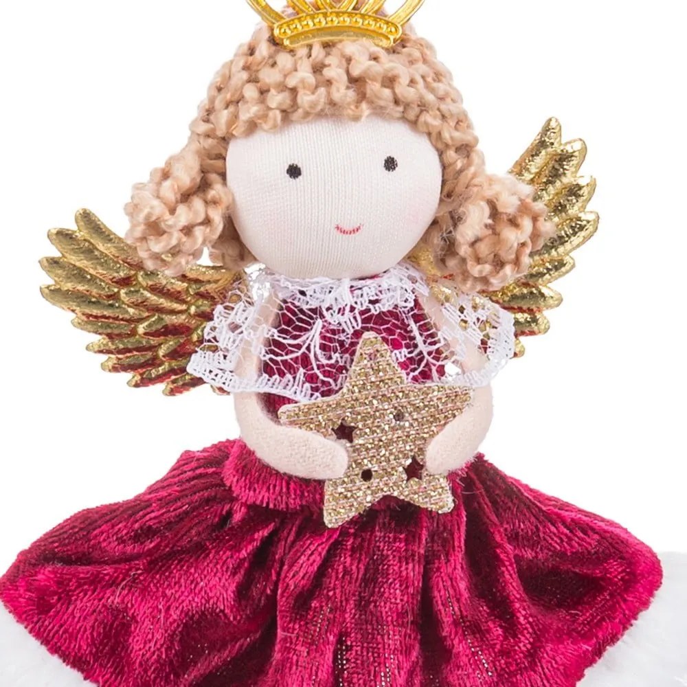 Textil karácsonyi figura Angel – Casa Selección