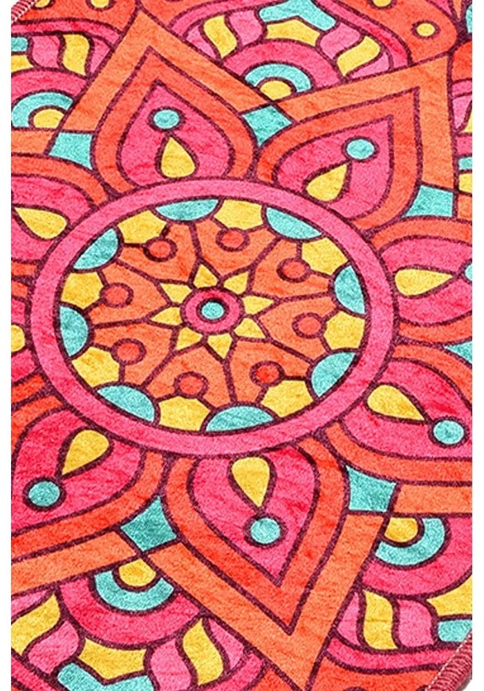 Mandala fürdőszobai kilépő, 60 x 40 cm - Foutastic