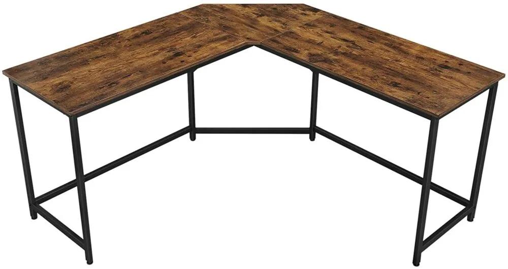 Sarokasztal, L alakú számítógép asztal, irodai asztal 149 x 149 x 75 cm