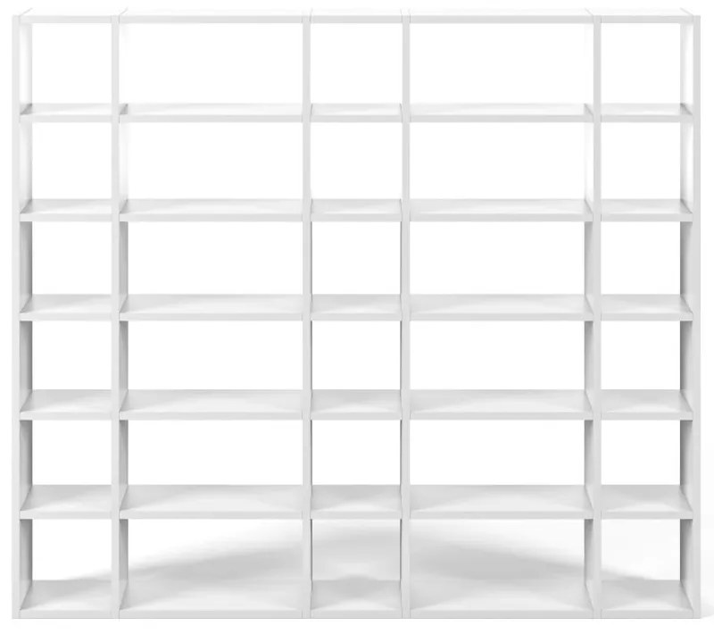 Pombal fehér könyvespolc, magasság 224 cm - TemaHome