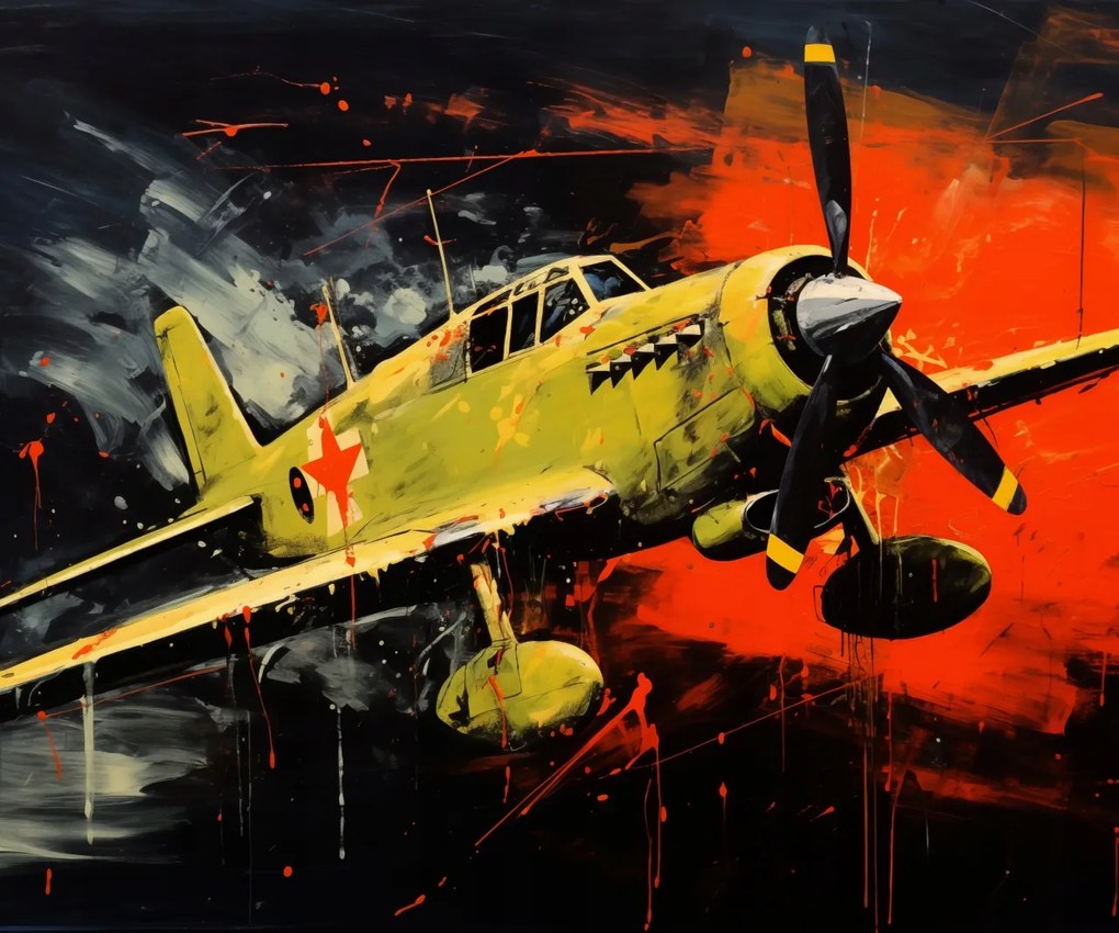 Poszter 60x50cm Színes átjáró