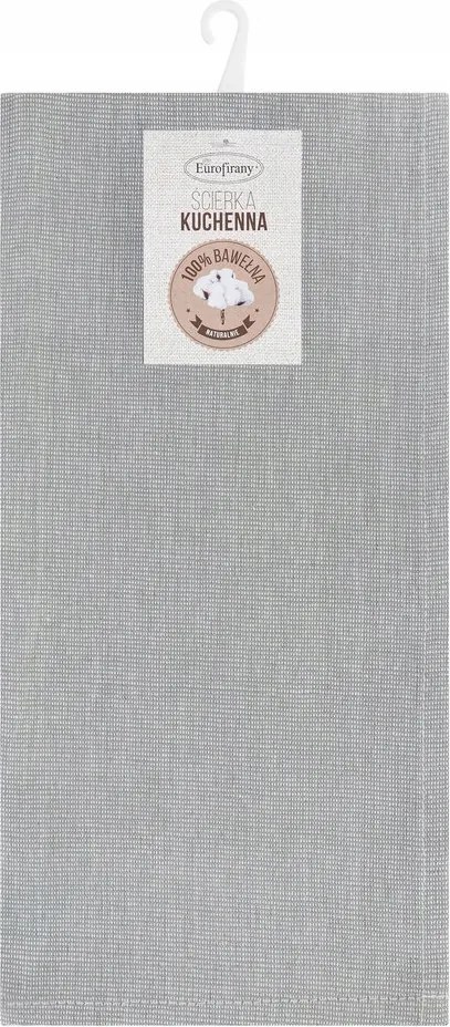 Konyhai törlőkendő szett 2 db 50x70 Karin Eurofirany ezüst csíkos