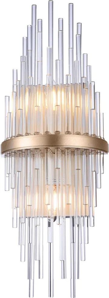 Cosmolight REYKJAVIK W02073CP Fali lámpa 2x60W/E14