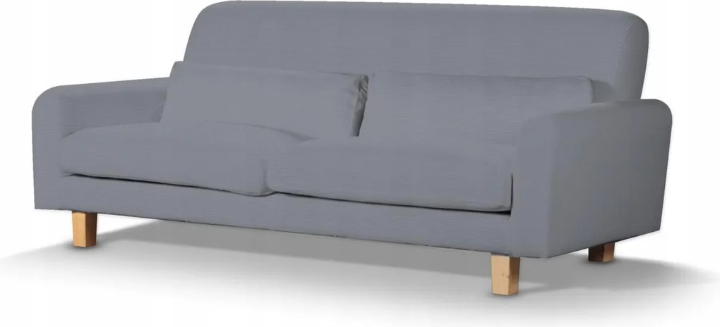 Dekoria Nikkala rövid kanapé huzat Ikea szürke