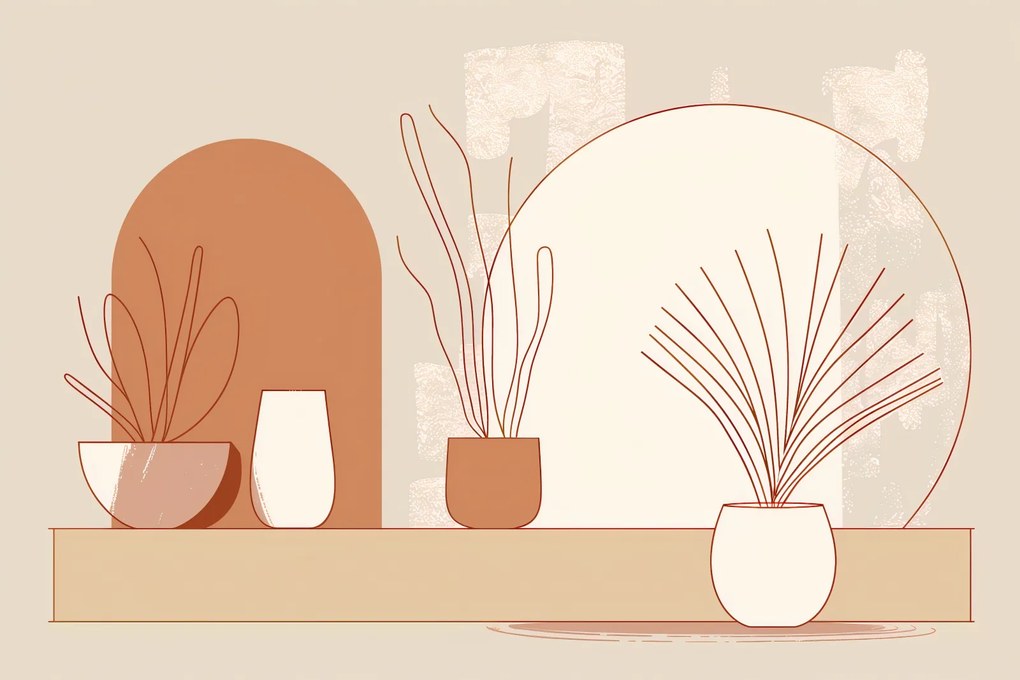 Poszter 30x20cm Növények látványa