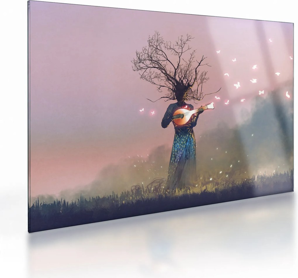 Kép - Revitalizált természet (üvegen) (70x50 cm)