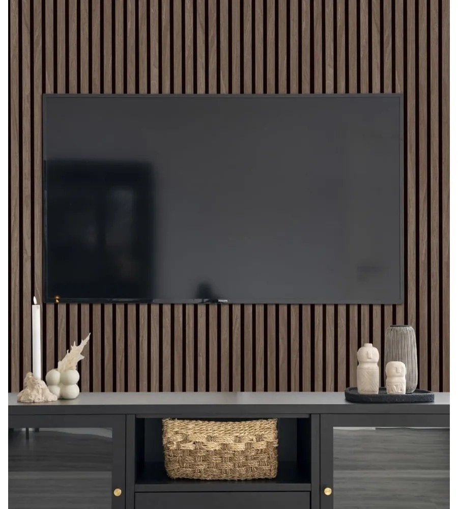 Akusztikus panel szett 2 db-os 60x240 cm Walnut – House Nordic