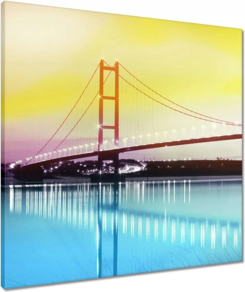 Vászonkép 60x60 Híd az USA-ban