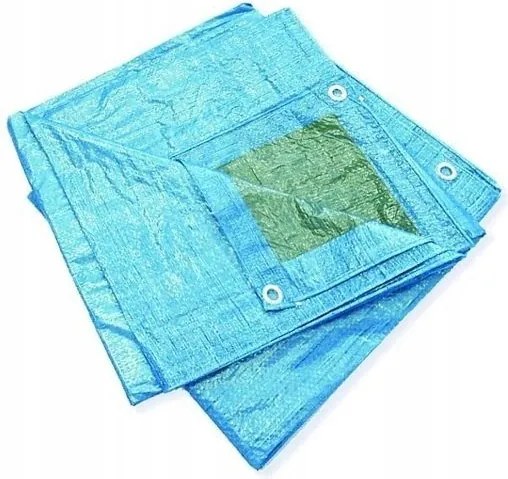 Ponyva Vízálló Kék 75g/m2 méretek 3x4m