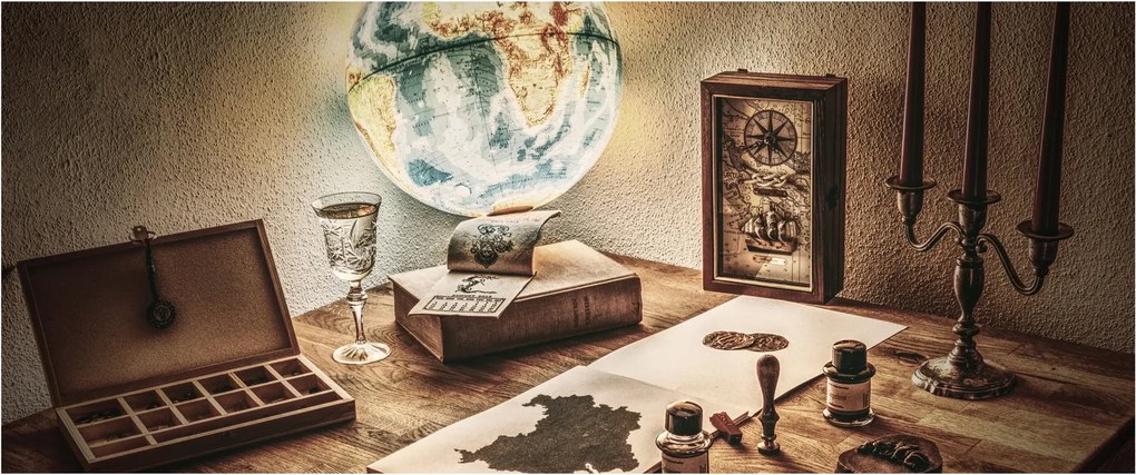 Kép - utazási asztal (120x50 cm)