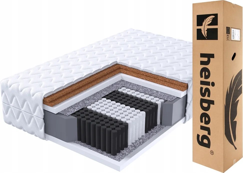 Grim matrac 160x200 multipocket kókusz H5 extra kemény Heisberg