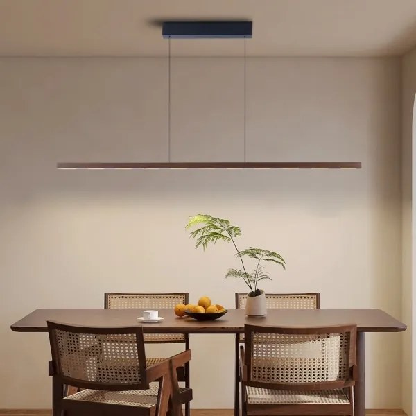 Immax NEO 07309L-LED dimmelhető drótkábeles csillár érzékelővel MADEIRA 37W/230V 157 cm dió