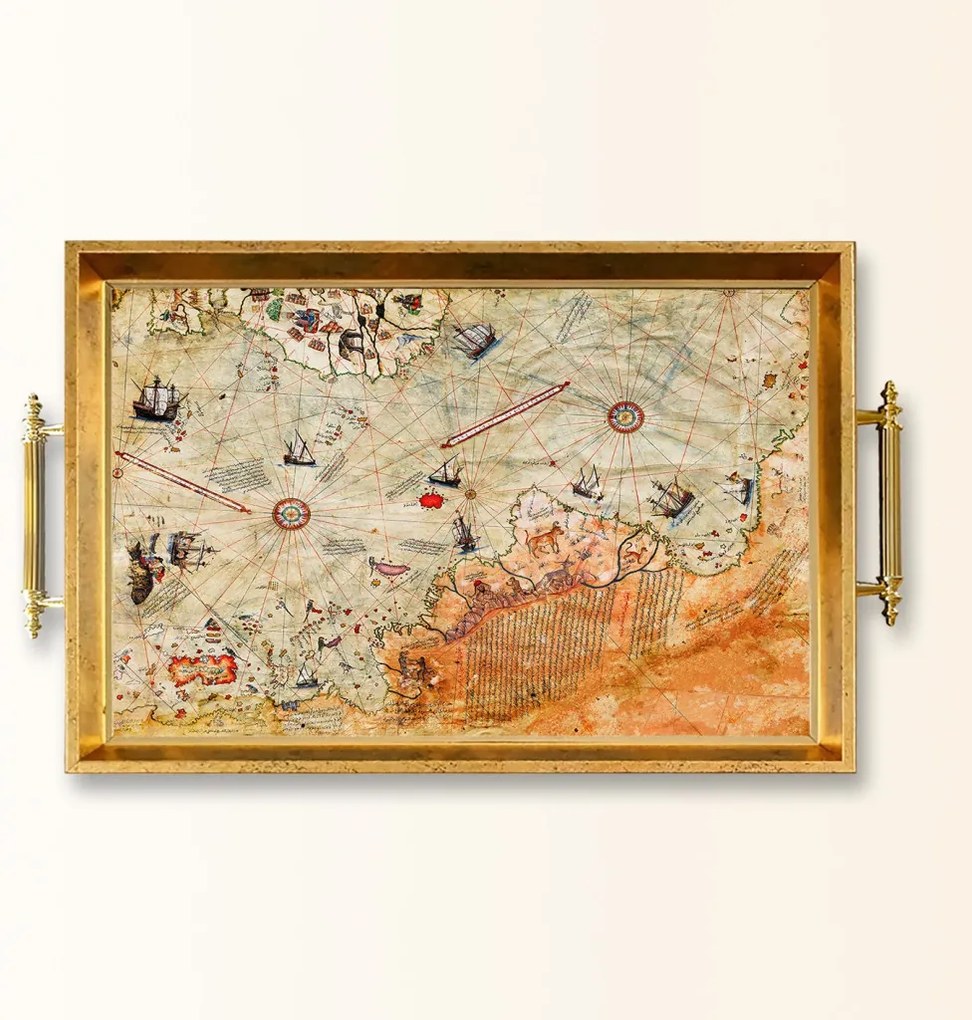Üveg tálca, 38×24 cm – TPEA9903