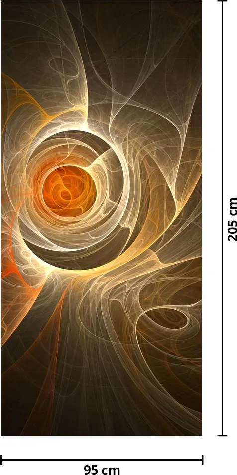 Fotótapéta ajtóra - Absztrakció (95x205cm)