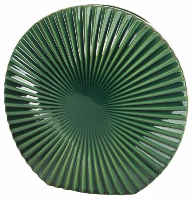 Lexie váza Zöld 30 x 8 x 30 cm - HS352831