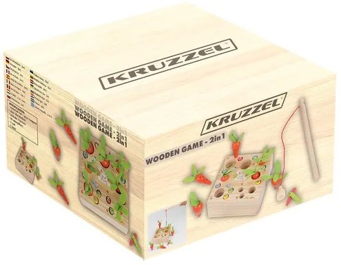 Fa játék - 2 az 1-ben Kruzzel 24745