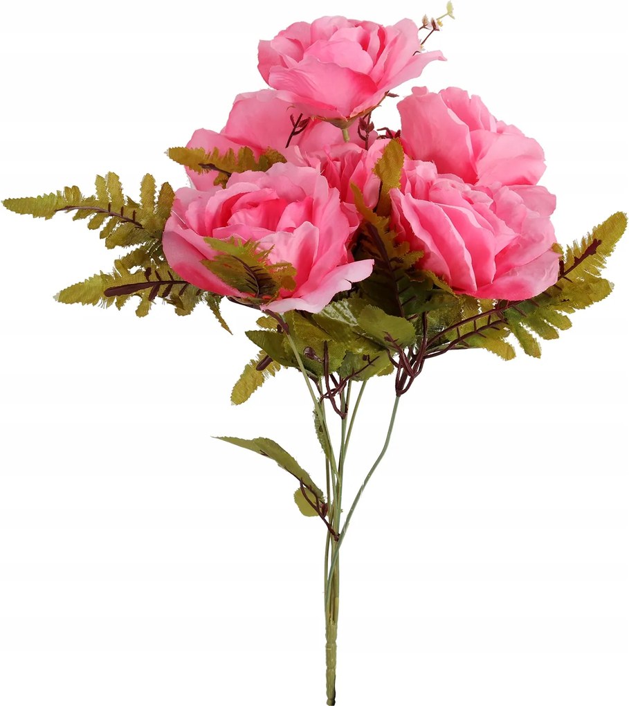 Csokor Rózsa Rózsaszín Művirág Dekoráció Minőség