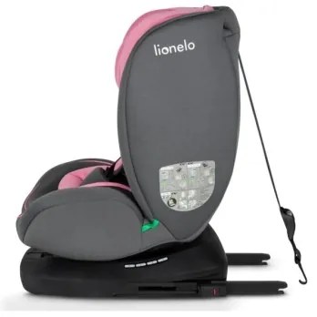 Lionelo BASTIAAN i-Size autósülés 40-150 cm szürke/rózsaszín