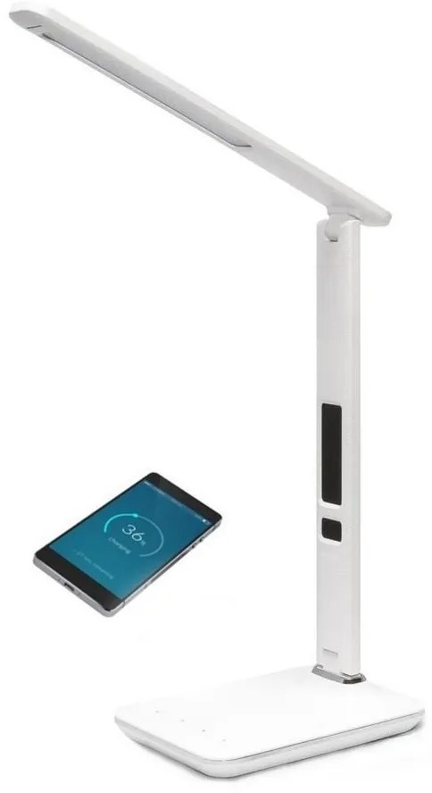 Immax 08966L- LED Dimmelhető lámpa vezeték nélküli töltéssel KINGFISHER 8,5W/230V fehér