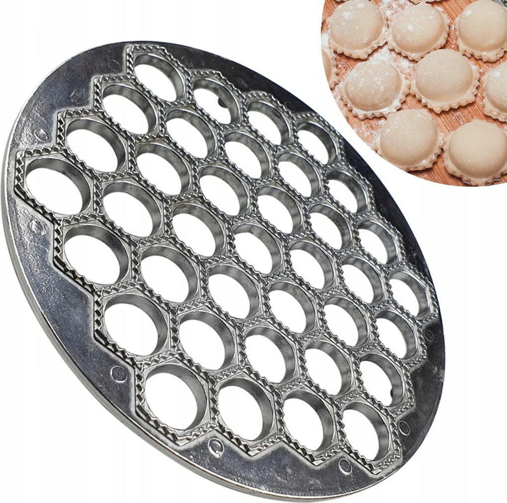 Gombóc Lyukasztó Forma Ravioli Gombóc Fülekhez 37db #22