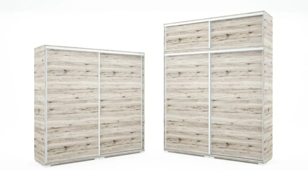 Bond Tolóajtós Gardrób (200 cm)