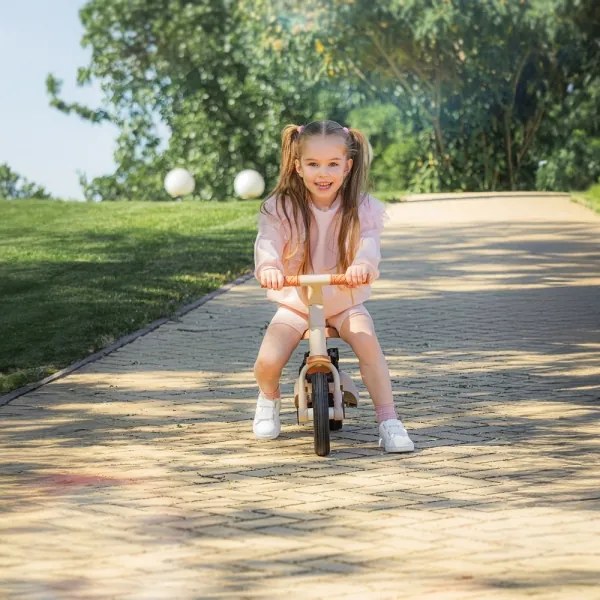 PETITE&MARS - Gyermek tricikli 5in1 TURBO Desert Sand