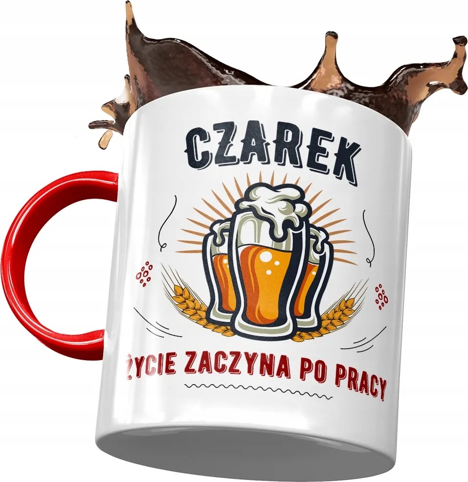 Piros Bögre Császár Kolléga Ajándék Nyomtatott Fotóval