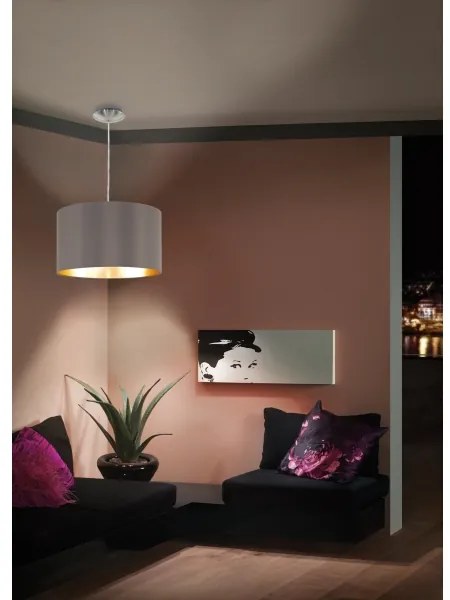 Eglo 31603 - MASERLO lógó 1xE27/60W/230V, kábel függeszték