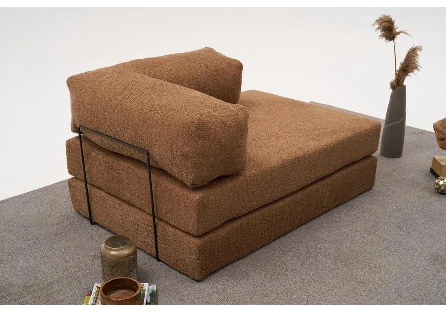 Kétszemélyes kanapé Comfort - Barna v2