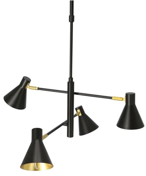 Csillár rúdon LESS 4xE14/40W/230V