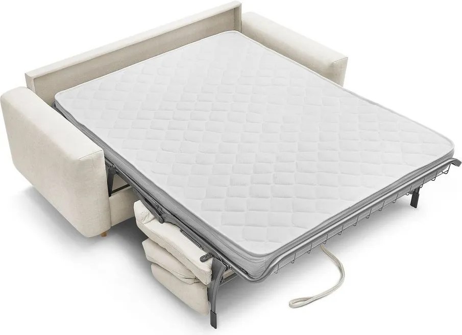 Bézs kanapé mindennapos alvásra-kinyitható 220 cm Cocoone – Bobochic Paris