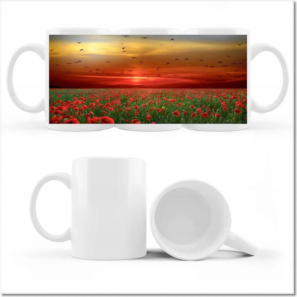 Nyomtatott bögre Tájkép Látvány