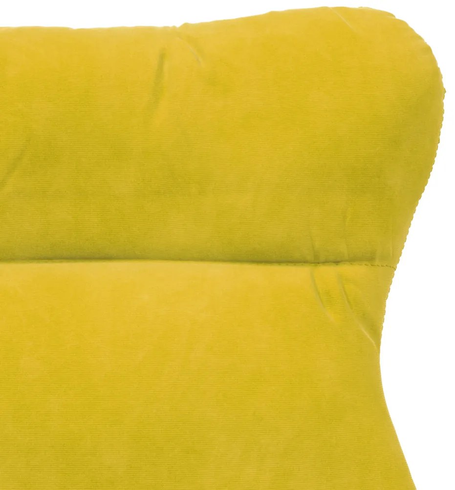 Relaxáló Szék Sárga Velúr