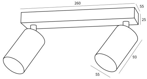 Immax NEO 07263Z - LED RGB+CCT dimmelhető lámpa NEO PUNTO 2xGU10/4,8W/230V