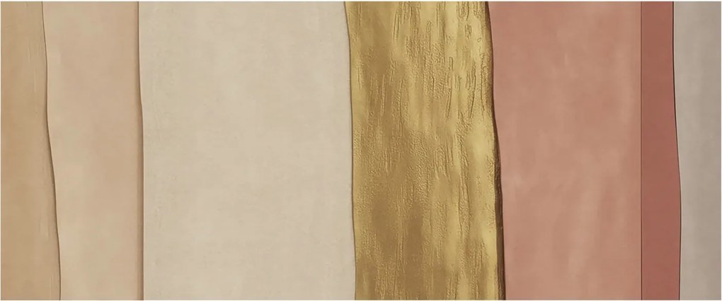 Fotótapéta Flizelin Dekoratív Hálószoba Hullámos csíkok 250x104 Ragasztó