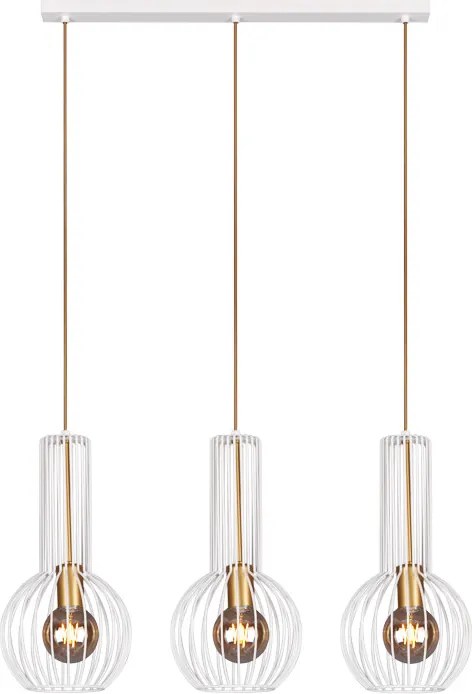 KAJA K-4526 ARVI WHITE Többágú Függesztett Lámpa Fehér E27 IP20