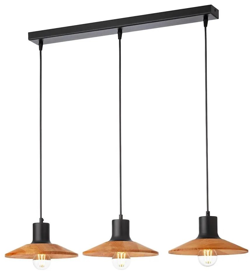 Redo 01-4056 - Csillár zsinóron FRESNO 3xE27/42W/230V