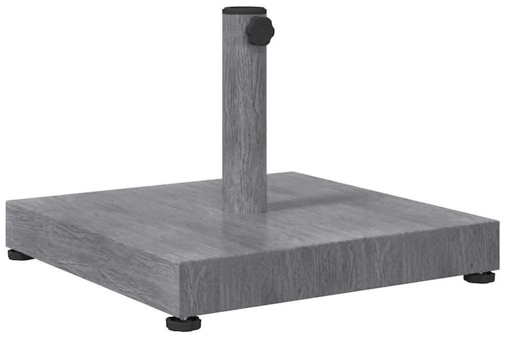 Kültéri Napernyő Tartók Sötét fa 45 x 45 x 31.5 cm Acél, Beton