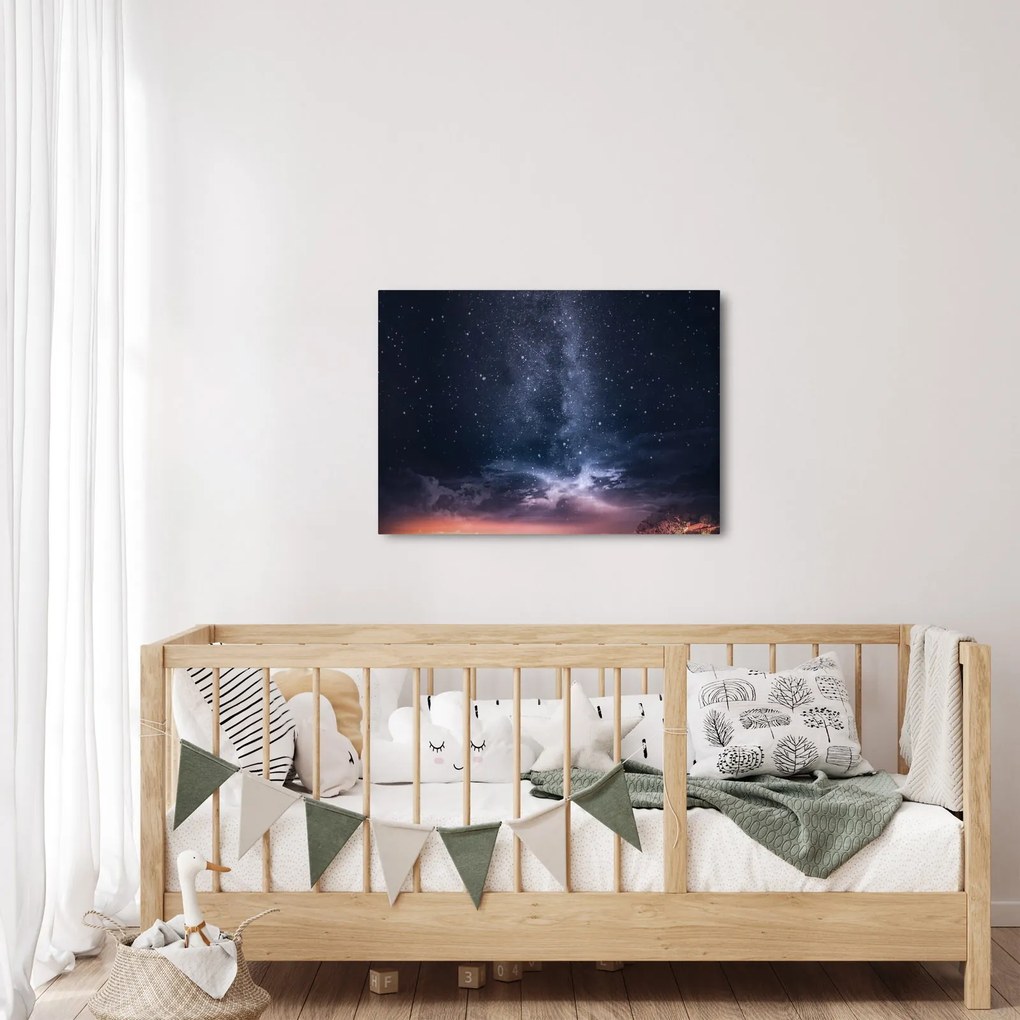 Egy csillagos ég képe (70x50 cm)