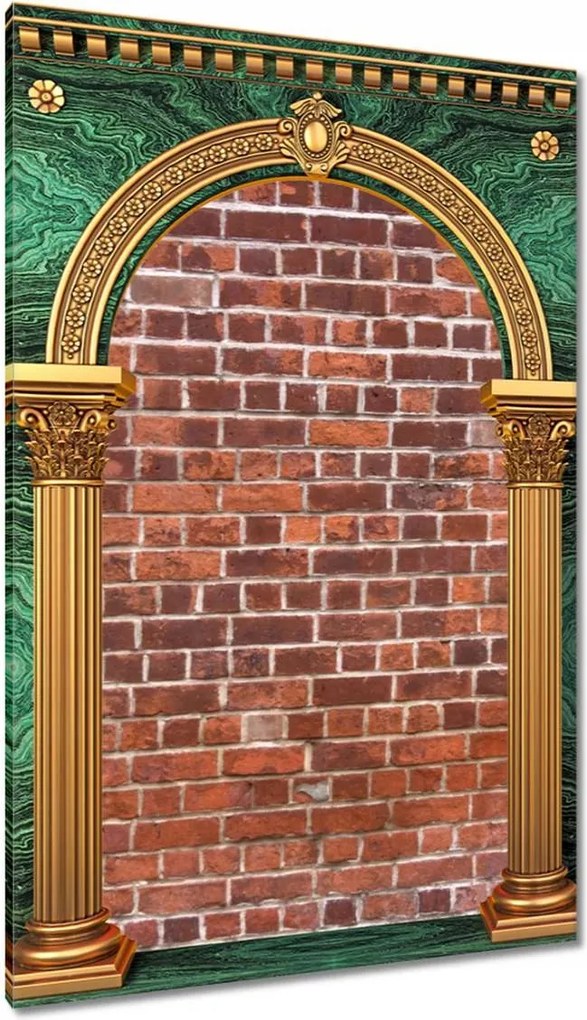 Vászonkép 40x60 Téglafal Tégla