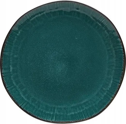 Kerámia tányér, 27 cm-es, Jeans Bottle, 6 darabos készlet