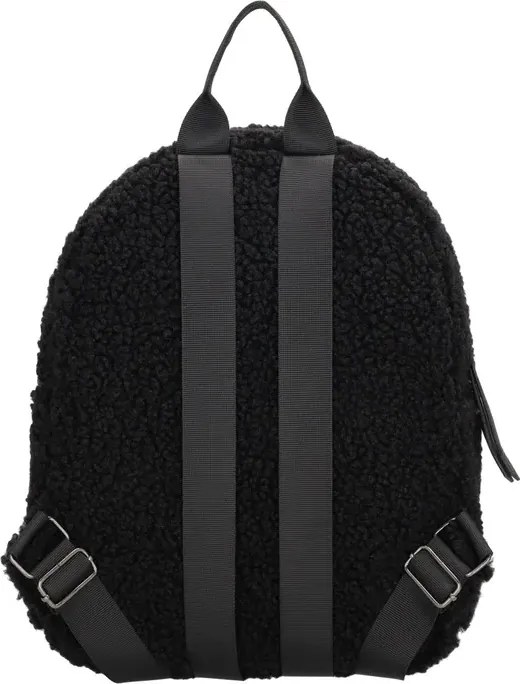 Fekete puha gyerek hátizsák „Furry”