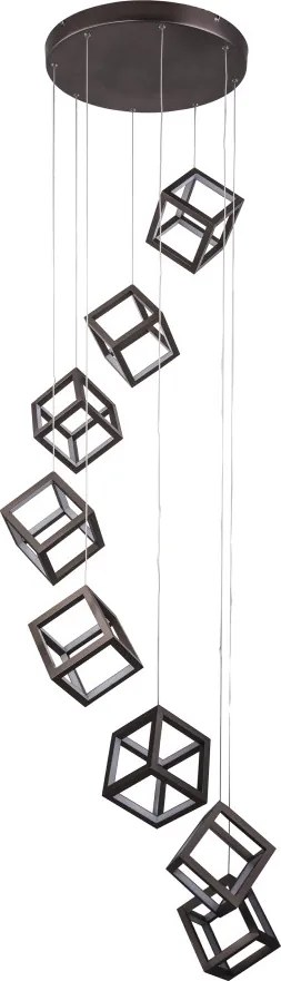 Függeszték Fekete StrangeLED AZZARDO 3151
