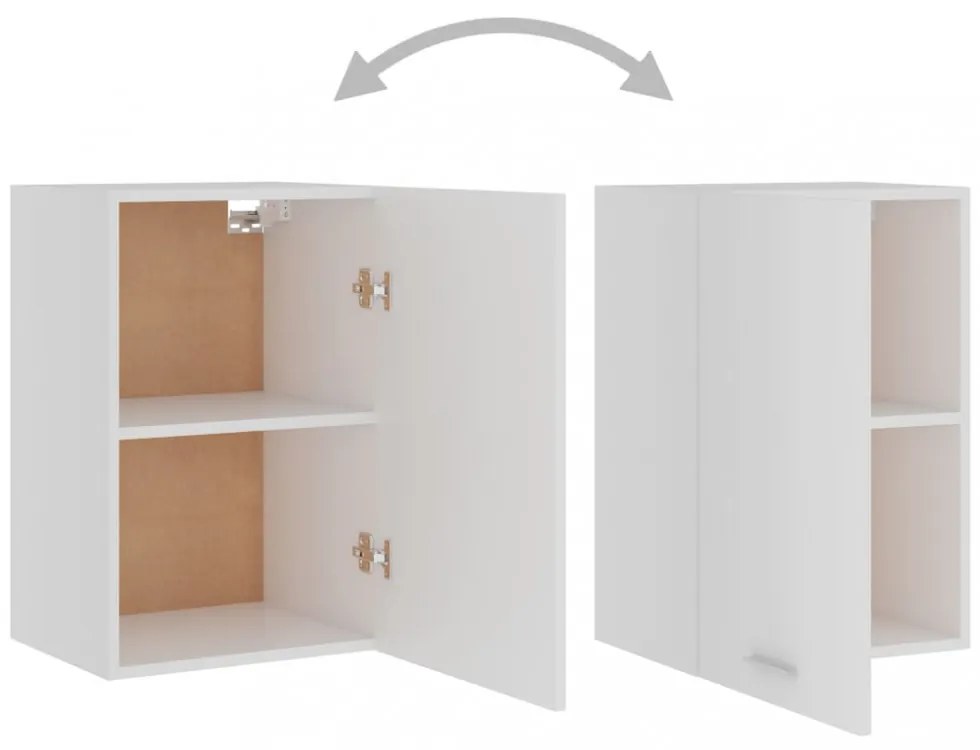 “Lyon” fehér szerelt fa függő szekrény 39,5 x 31 x 60 cm