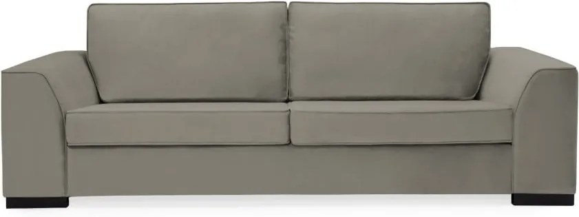 Bronson háromszemélyes szürke kanapé - Vivonita