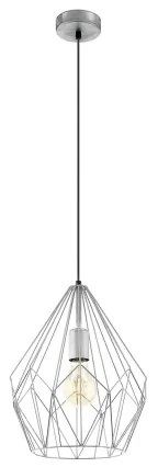 Eglo 49935 - Függeszték CARLTON 1xE27/60W/230V