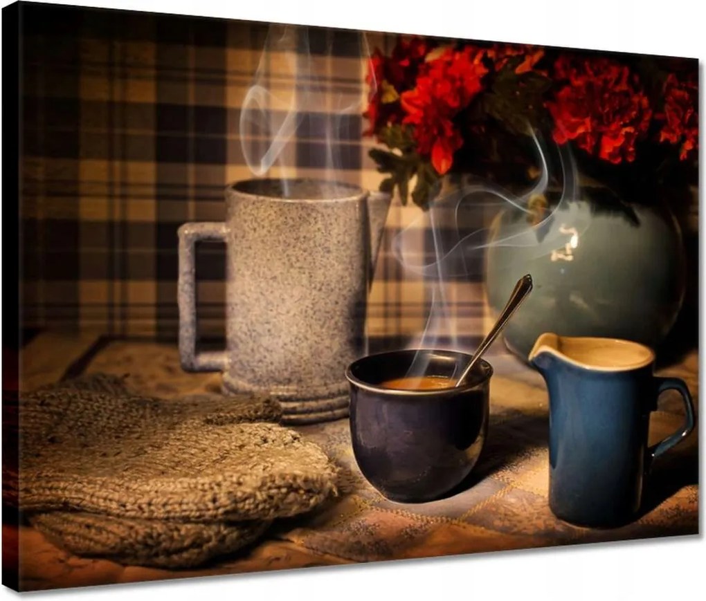 Vászonkép 40x30 Kávé Kaffe